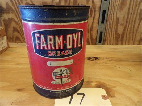 FARM OYL GREASE CAN