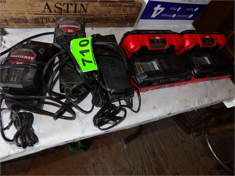 CRAFTSMAN BATTERIES & CHARGERS