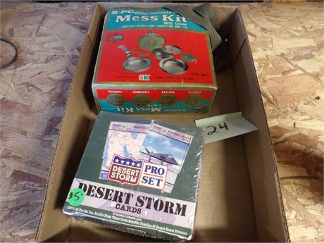 MESS KIT - DESERT STORM CARDS