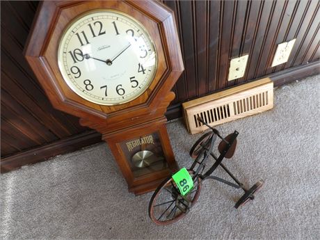 SUNBEAM REGULATOR CLOCK ETC