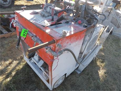 1995 CLIPPER C65BKET 26" CONCRETE PAVING SAW LP OR GAS