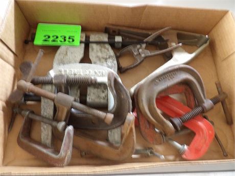 C-CLAMPS -  ASSORTMENT OF CLAMPS