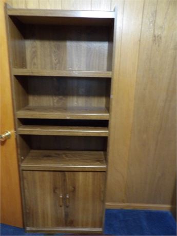 2 BOOK SHELVES - TURN TABLES - JEWELRY BOX - PLUS MORE