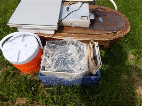 COOLER - TABLE - STOOL ETC