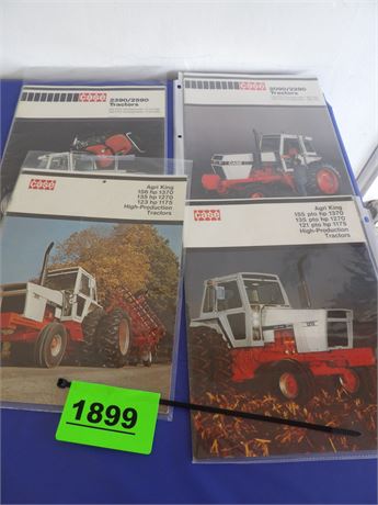 CASE TRACTOR PAMPHLETS