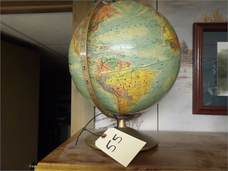 VINTAGE WORLD GLOBE