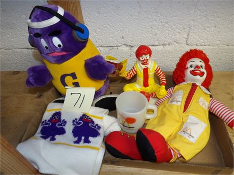 RONALD MCDONALD COLLECTIBLES - GRIMACE