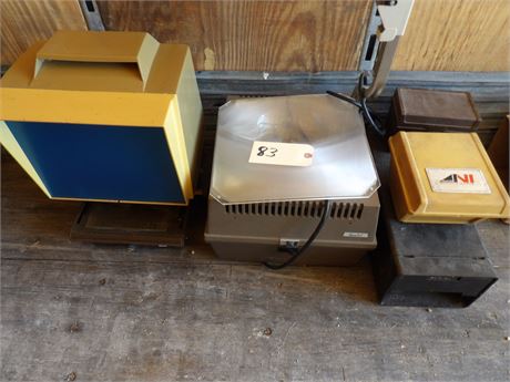 OVER HEAD PROJECTOR - STORAGE CONTAINERS