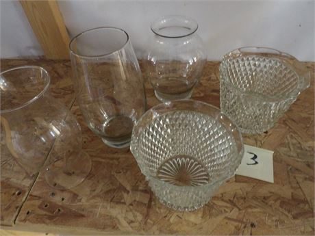 GLASS VASES