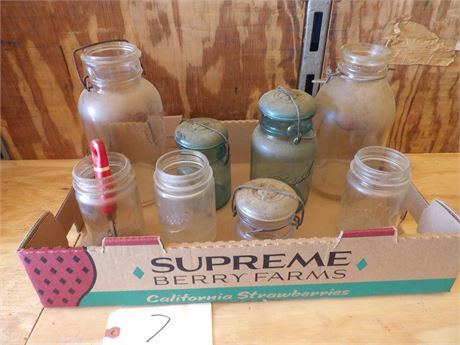 GLASS JARS