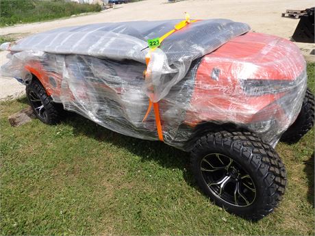 Off-Road Golf Cart - orange