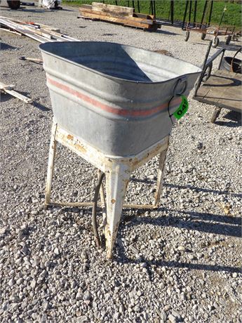 WASH TUB W / STAND