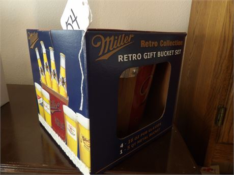 MILLER RETRO GIFT BUCKET SET