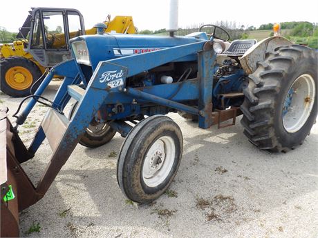 FORD 5000 (D) TRACTOR W / FORD 727 LOADER