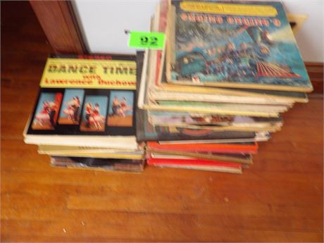 ASSORTMENT OF OLD RECORDS