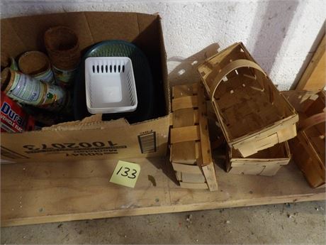 GORDEN SUPPLIES - BASKETS ETC