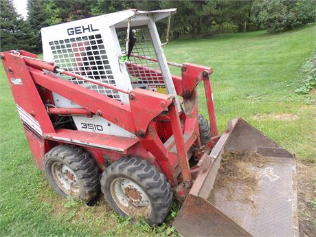 GEHL 3510 SKID STEER - GAS - NOT OPERATING