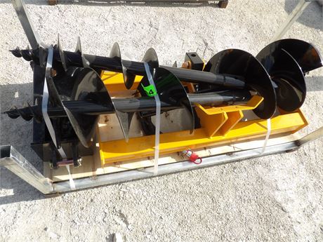 skid steer loader auger and extra rod