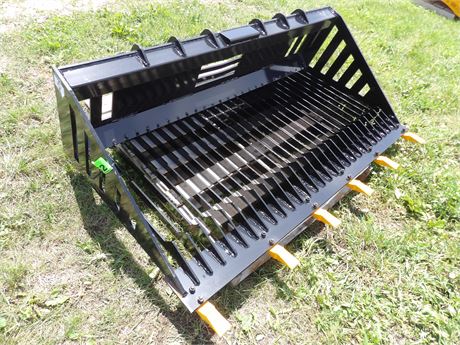 Skid Steer Rock Bucket