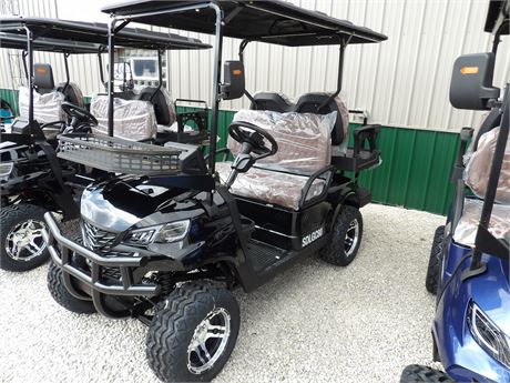 SDLGC80 ELECTRIC GOLF CART ( BLACK )   SEE DESCRIPTION BELOW