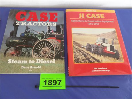 CASE TRACTORS STEAM TO DIESEL ( SOFT) - JI CASE VOL. # 2  1956-1994 (HARD COVER)