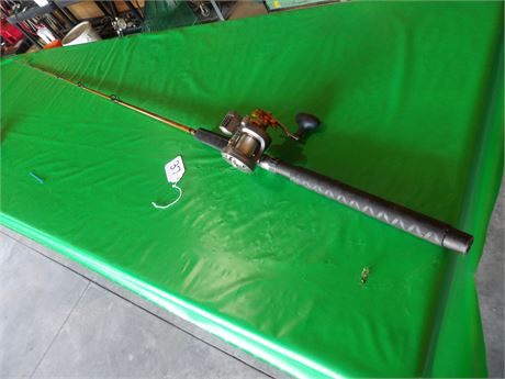 OKUMA DEAD EYE CLASSIC ROD 7' APPROX- W/ OKUMA CW1530 REEL