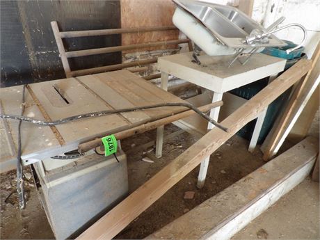 ROCK WELL TABLE SAW - SINK ETC