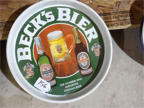 BECK'S BIER SERVING TRAY
