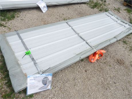 50PCS Galvalume Steel Siding Roofing - 10 FT
