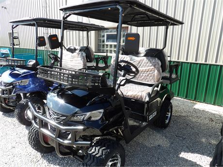 SDLGC80 ELECTRIC GOLF CART ( BLACK )   SEE DESCRIPTION BELOW