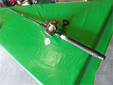 OKUMA CLASSIC PRO GLT COPPER/LEADCORE 8' APPROX.- W/ OKUMA CW3030 REEL