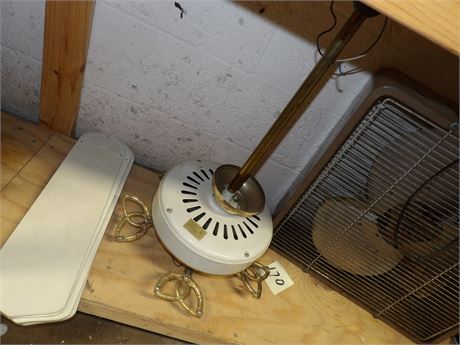 CEILING FAN - VINTAGE BOX FAN