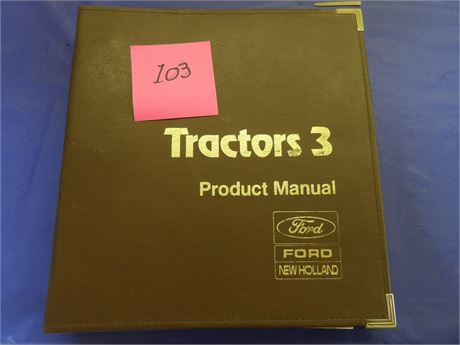 FORD New Holland Tractors 3 Product Manual