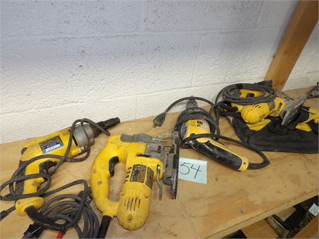 DEWALT SABER SAWS - DRILLS