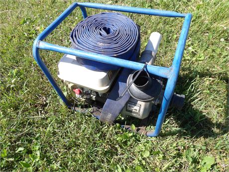 WATER PUMP W / 5.5 HP GAS ENGINE