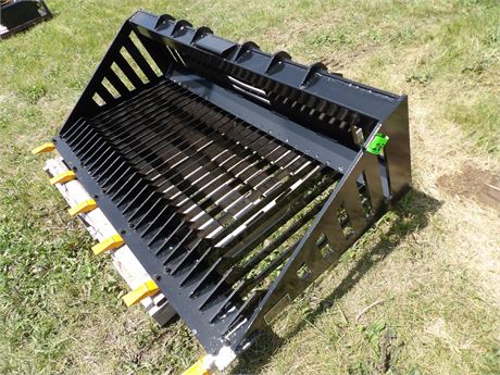 Skid Steer Rock Bucket