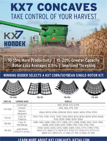 KONDEX KX7 concaves