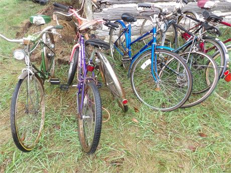 ASSORTMENT OF BICYCLES