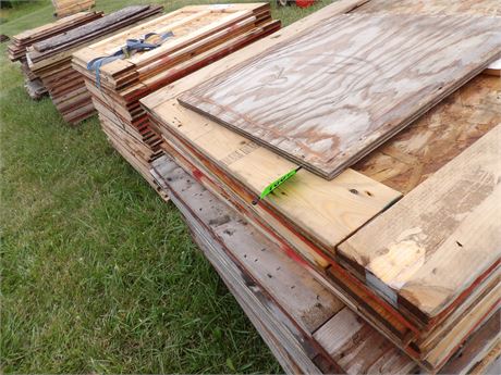 WOOD PANELS ( 4-STACKS ) 4x4 APPROX.