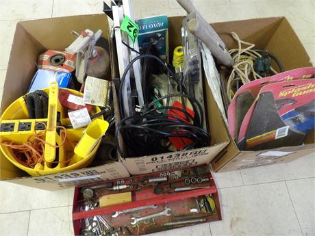 TOOL TRAY - SQUARE CLAMP - CORDS - ETC
