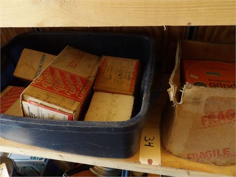 VINTAGE CARDBOARD BOXES