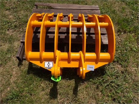 CAT305 Excavator Rake with Teeth - [Excavator Attachments]