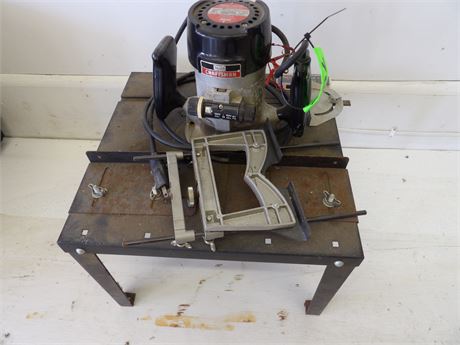 CRAFTSMAN ROUTER W / STAND
