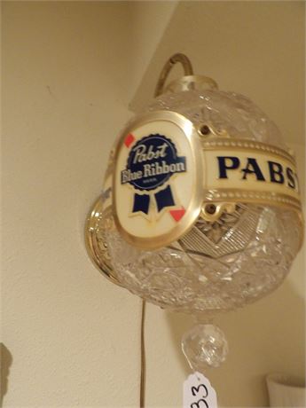 PLASTIC PABST LIGHTS