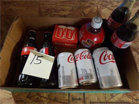 FLAT MISC COKE COLLECTIBLES