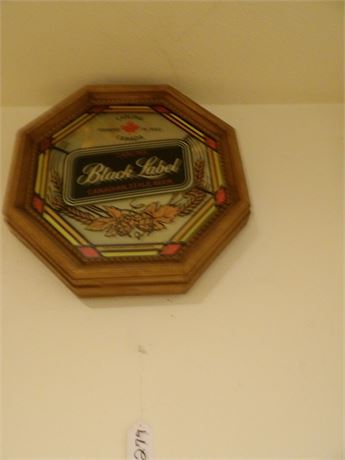 BLACK LABEL SIGN