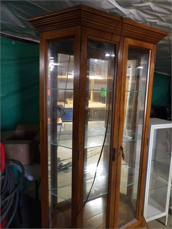 LIGHT UP CURIO CABINET