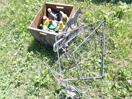 STONE HAVEN FARMS WIND VANE - WOODEN CRATE PLUS MORE