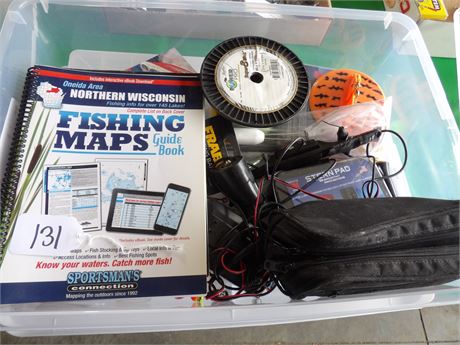 FISHING MAPS - FISHING LINE - EQUIPMENT