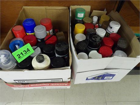 SPRAY PAINT ( LARGE ASSORTMENT STORED IN BASEMENT )